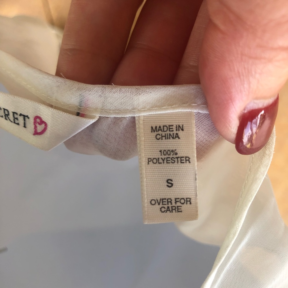 Victoria Secret white gown size small - Picture 6 of 7